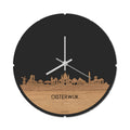 Skyline Klok Rond Oisterwijk Eiken