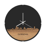 Skyline Klok Rond Oldenzaal Eiken