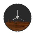Skyline Klok Rond Oosterhout Palissander