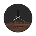 Skyline Klok Rond Oosterwolde Noten