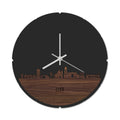 Skyline Clock Round Oss Nuts