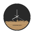 Skyline Klok Rond Oudenbosch Bamboe