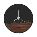 Skyline Klok Rond Parijs Noten