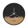 Skyline Klok Rond Praha Bamboe