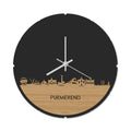 Skyline Klok Rond Purmerend Bamboe