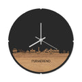 Skyline Klok Rond Purmerend Eiken