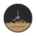 Skyline Klok Rond Raamsdonksveer Bamboe
