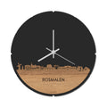 Skyline Clock Round Rosmalen Oak