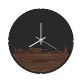 Skyline Klok Rond Schiedam Noten