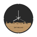 Skyline Klok Rond Sint-Niklaas Bamboe