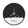 Skyline Klok Rond Sliedrecht Wit Glanzend