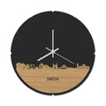 Skyline Klok Rond Sneek Bamboe