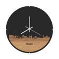 Skyline Klok Rond Sneek Eiken