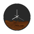 Skyline Klok Rond Sneek Palissander
