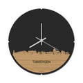 Skyline Klok Rond Tubbergen Bamboe