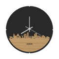 Skyline Klok Rond Uden Bamboe