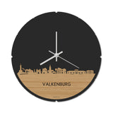 Skyline Klok Rond Valkenburg Bamboe