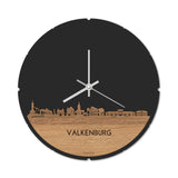 Skyline Klok Rond Valkenburg Eiken
