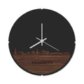Skyline Klok Rond Valkenburg Noten