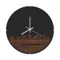 Skyline Klok Rond Valkenswaard Noten
