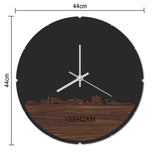 Skyline Klok Veendam Eiken houten cadeau decoratie relatiegeschenk van WoodWideCities