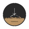 Skyline Klok Rond Veenendaal Bamboe