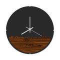 Skyline Klok Rond Veghel Palissander