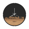 Skyline Klok Rond Venlo Eiken