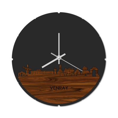 Skyline Klok Rond Venray Palissander