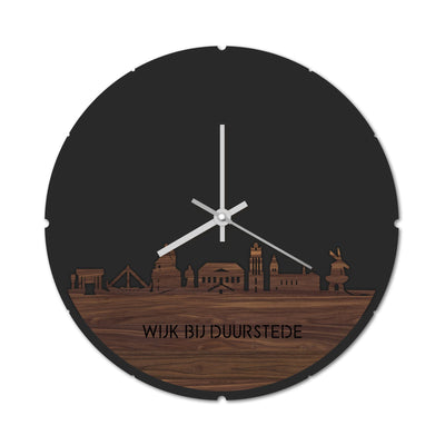 Skyline Klok Rond Wijk bij Duurstede Noten