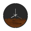Skyline Klok Rond Woerden Palissander