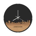 Skyline Klok Rond Zandvoort Eiken