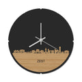 Skyline Klok Rond Zeist Bamboe