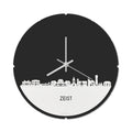 Skyline Klok Rond Zeist Wit Glanzend