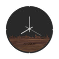 Skyline Klok Rond Zevenaar Noten
