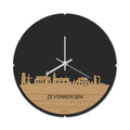 Skyline Klok Rond Zevenbergen Bamboe