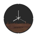 Skyline Clock Round Zwijndrecht Nuts