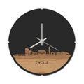 Skyline Klok Rond Zwolle Eiken