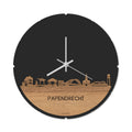 Skyline Klok Rond Papendrecht Eiken