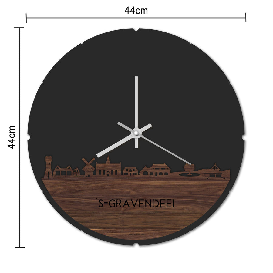 Skyline Klok Rond &