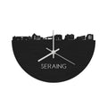 Skyline Clock Seraing Black