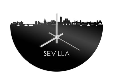 Skyline Clock Sevilla Black Glossy
