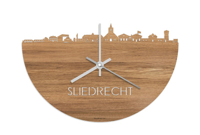 Skyline Clock Sliedrecht Oak