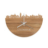 Skyline Klok Steenwijk Eiken houten cadeau wanddecoratie relatiegeschenk van WoodWideCities