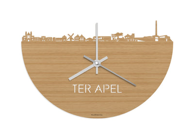 Skyline Clock Ter Apel Bamboo