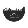 Skyline Klok Terneuzen Black