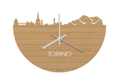 Skyline Clock Torino Bamboo