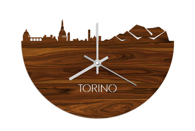 Skyline Clock Torino Rosewood