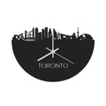 Skyline Clock Toronto Black