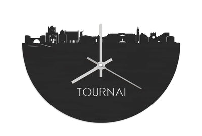 Skyline Clock Tournai Black